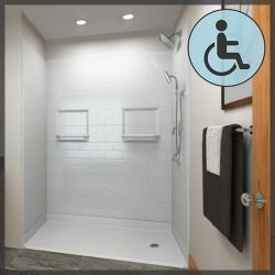 Roll-in Showers